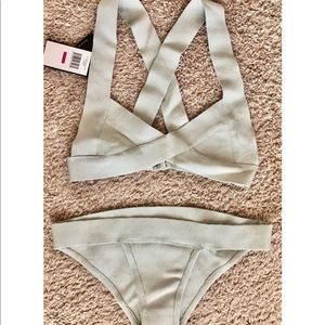 Herve Leger Bandage Two Piece Swim